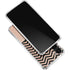 Rose Gold Chevron Split Galaxy S24 FE Clear Case